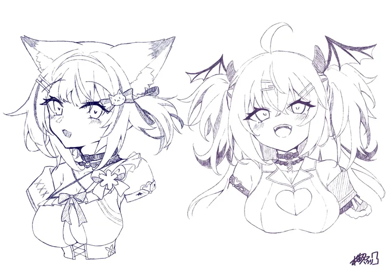 椎名ハクリ さんが描いたこんぶちゃんのファンアート
